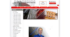 Desktop Screenshot of accordionbay.co.uk